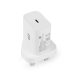 WCPD20W102WTUK Oplader | 20 W | Snellaad functie | 1.67 / 2.22 / 3.0 A | Outputs: 1 | USB-C™ | Automatische Voltage Selectie