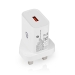 WCQC302AWTUK Oplader | 18 W | Snellaad functie | 3.0 A | Outputs: 1 | USB-A | Automatische Voltage Selectie